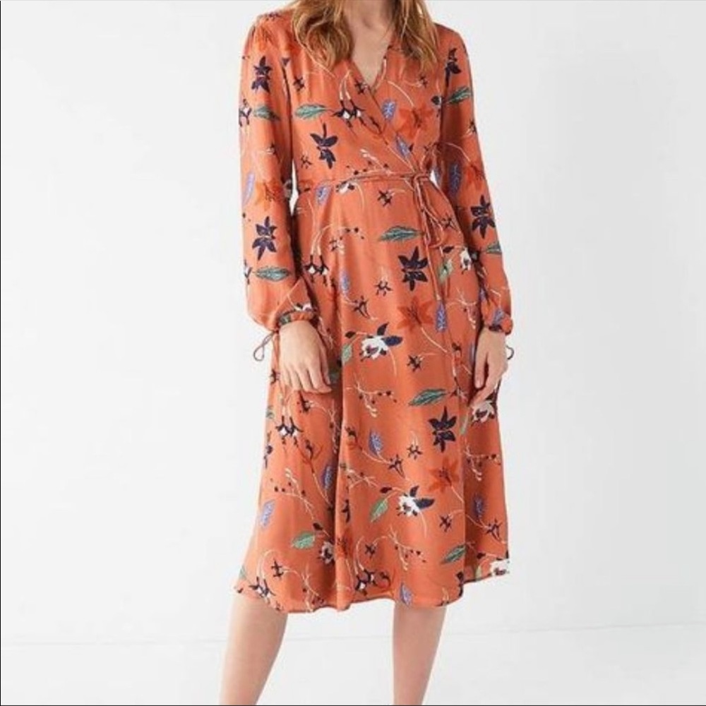 UO Audrey wrap dress